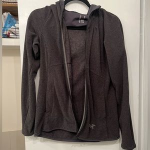 Arc’Teryx Grey Polartech Women’s Zip Hoodie